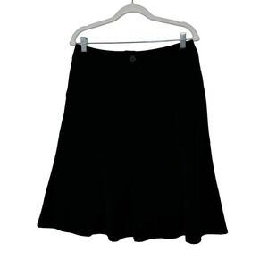 Sandro Sport‎ black fit n flare skirt